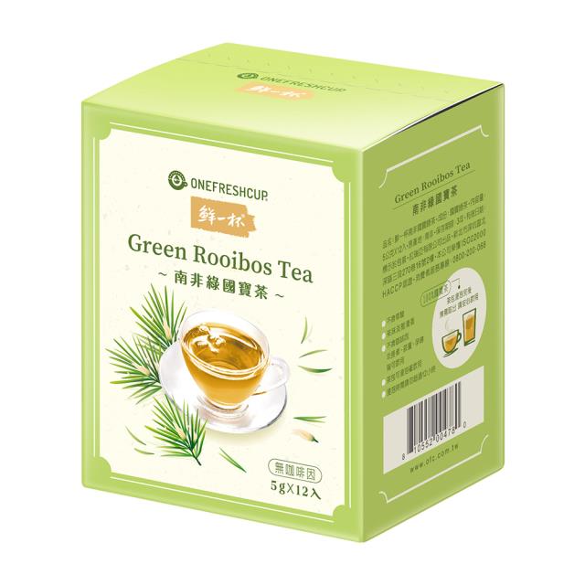 【鮮一杯】南非綠國寶茶(12包/盒)