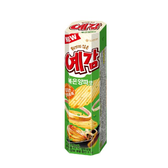 【韓國好麗友】預感香烤洋芋片64g-洋蔥口味(非油炸)