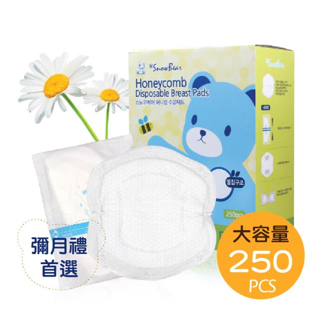 【Snow Bear】蜂巢乳墊禮盒組250入