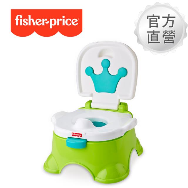 【Fisher price 費雪】國王學習便器椅凳-綠色