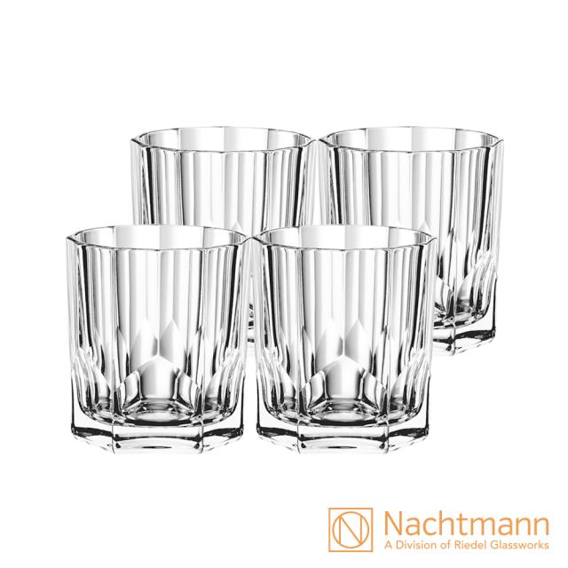 【Nachtmann】白楊威士忌杯4入(9.8cm,324ml)-Aspen