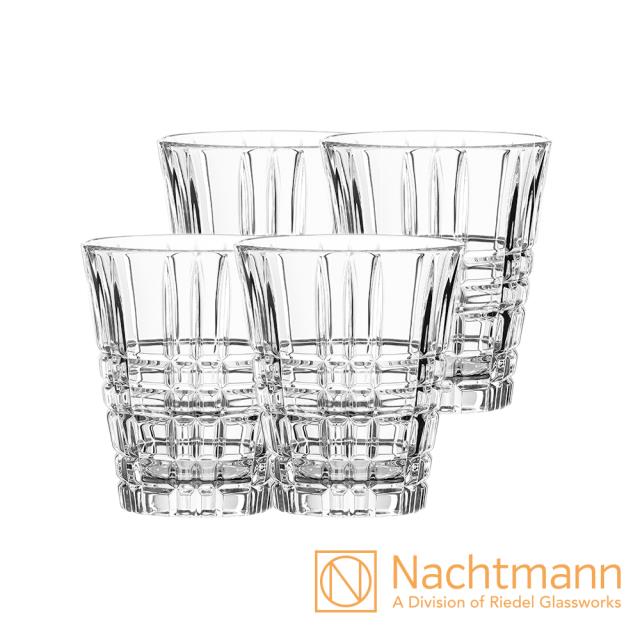 【Nachtmann】康莊大道威士忌杯9.4cm(4入組)-SQUARE