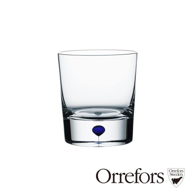【Orrefors】藍色之舞威士忌杯25CL-INTERMEZZO