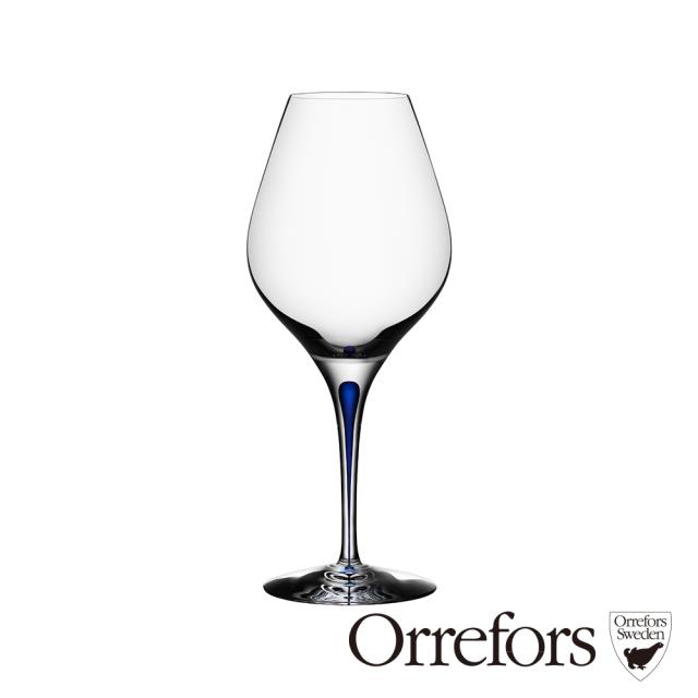 【Orrefors】藍色之舞紅酒杯(Aroma)62CL-INTERMEZZO