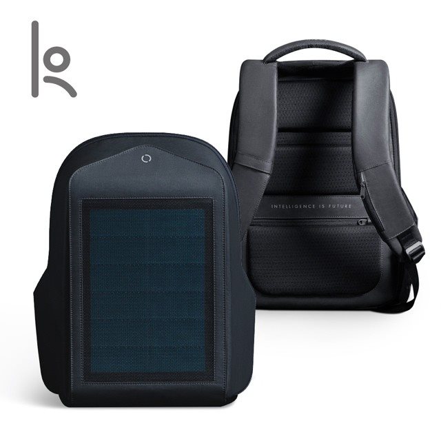 【Korin】Design太陽能隱藏式鎖扣後背包電腦包