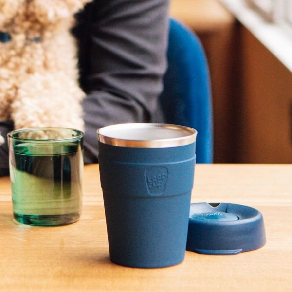 【澳洲 KeepCup】雙層真空隨身杯系列(咖啡杯/環保杯) M 優雅藍