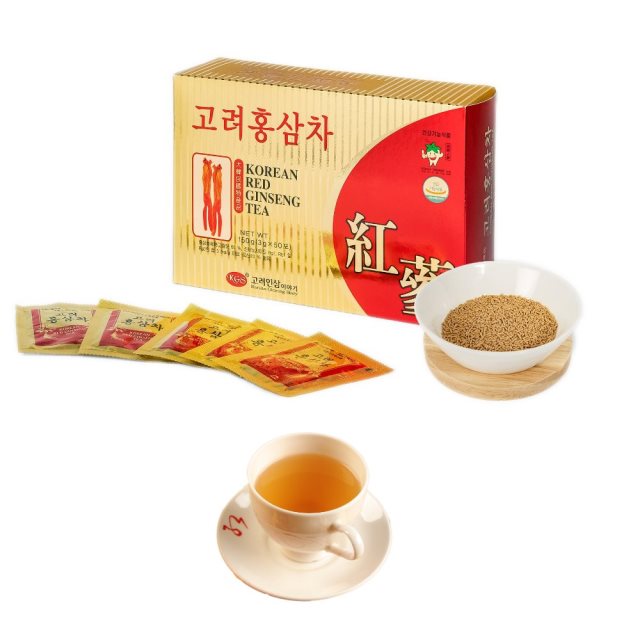 【金蔘】6年根高麗紅蔘茶(100包)(一盒裝)