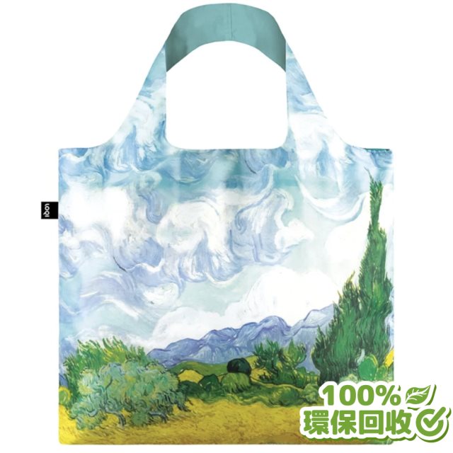 LOQI 麥田・新 環保春捲包購物袋（無扣帶、無暗袋）回收材質