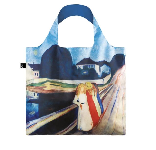 博物館系列 (橋上女孩EMGB) | LOQI防水購物袋