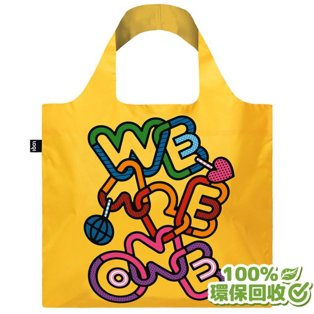 LOQI We are one 環保春捲包購物袋（無扣帶、無暗袋）回收材質 CKWE
