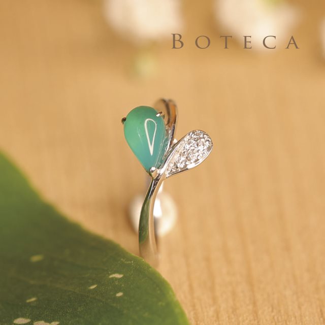 【BOTECA珠寶飾品】一抹綠的幸運戒指｜配件精品