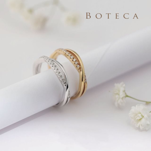 【BOTECA珠寶飾品】幸福協奏曲(一對2個戒指) ｜配件精品