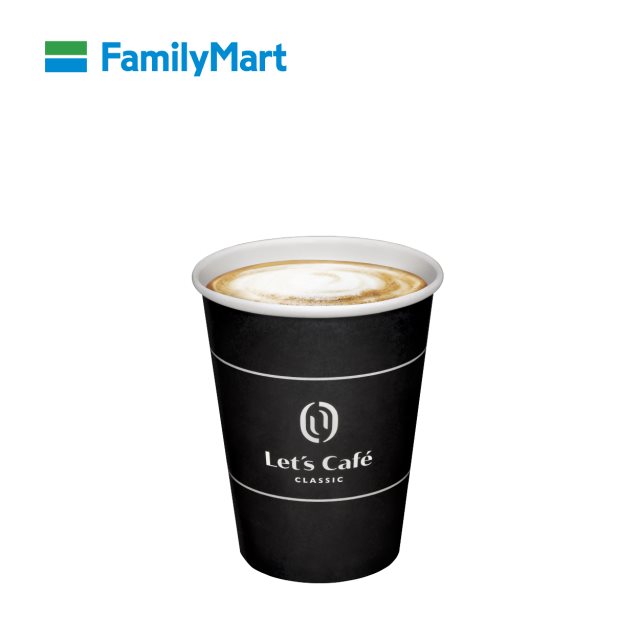 FamilyMart 全家-中杯熱拿鐵咖啡
