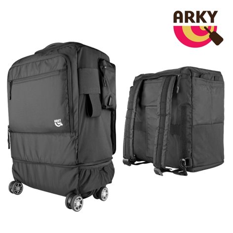【ARKY】多功能收納登機箱保護行李套/後背包
