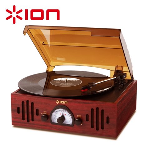 【ION】Audio老上海古董AM/FM黑膠唱機