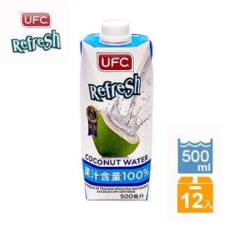 【UFC】椰子水x12瓶(500ml/瓶)