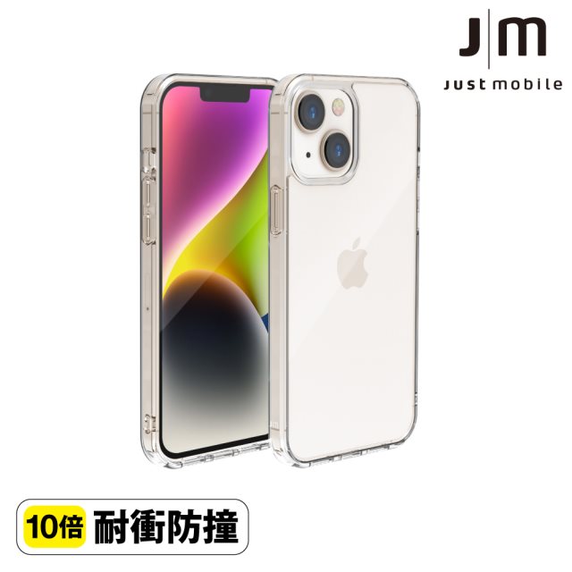 【Just Mobile】TENC™ Air 國王新衣防摔氣墊殼-iPhone 14 (6.1吋)