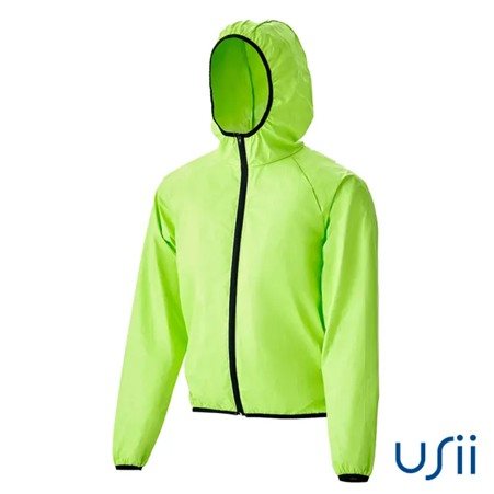 【Usii優系】極輕量高透氣風雨衣-極光綠*2件組