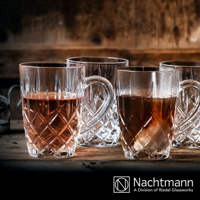 【Nachtmann】貴族熱飲馬克杯350ml(4入)-Noblesse