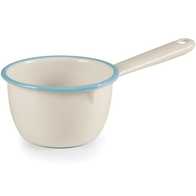【ibili】琺瑯牛奶鍋(淡藍10cm)