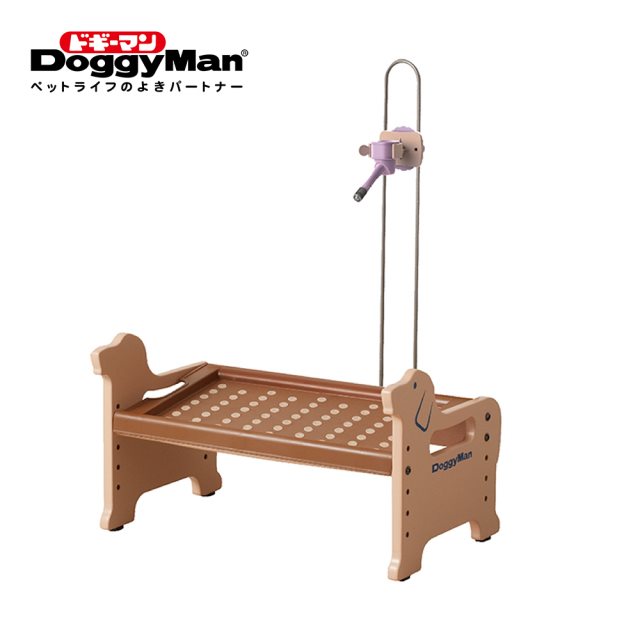 日本寵物品牌【DoggyMan多格漫】犬用可拆洗4段調整餐桌飲水器套組-S｜寵物專屬
