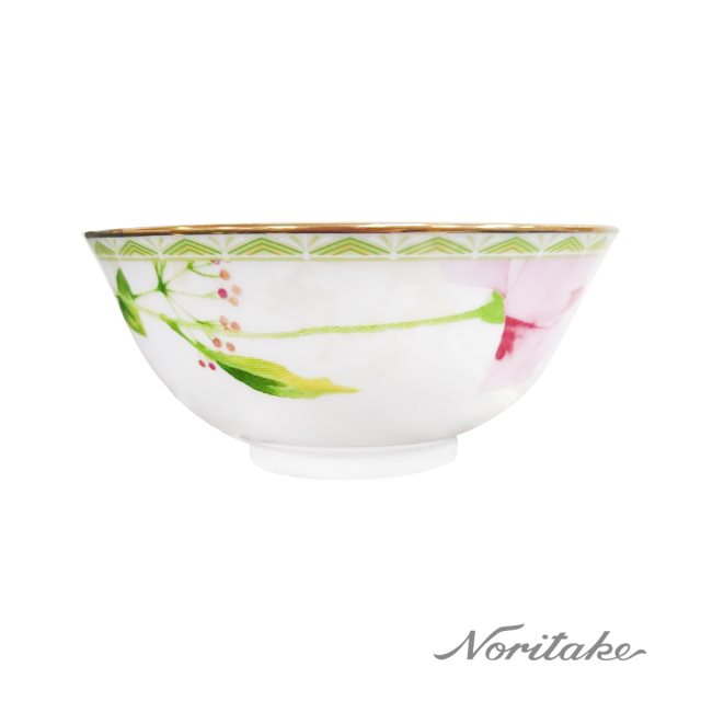 【Noritake】湖畔花語 微波 飯碗12.2CM