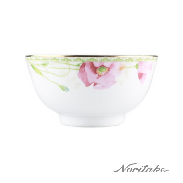 【Noritake】湖畔花語 微波 麵碗16.2CM