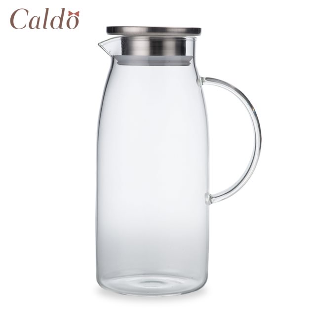 【Caldo卡朵生活】沁涼高硼矽耐冷熱玻璃水壺 1.8L