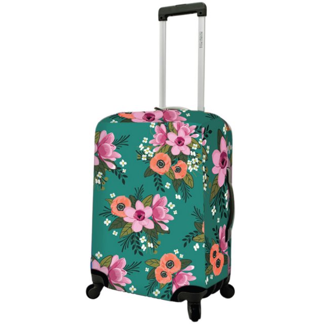【DQ&CO】20吋行李箱套(花漾綠)