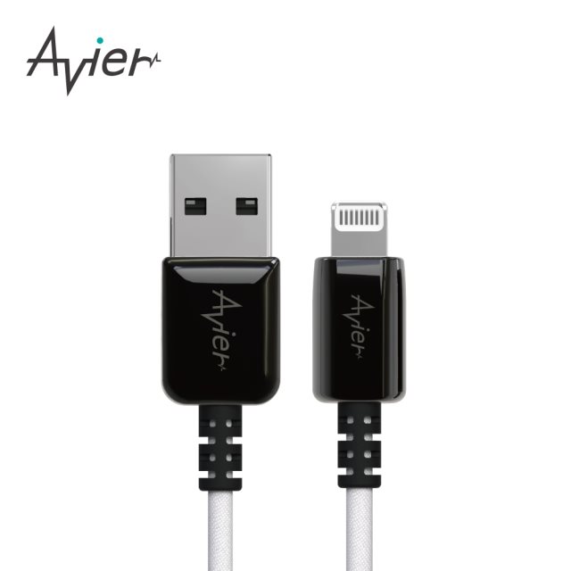 【Avier】One Step Ocean Refine USB 充電傳輸線 - USB-A to Lightning [北都]