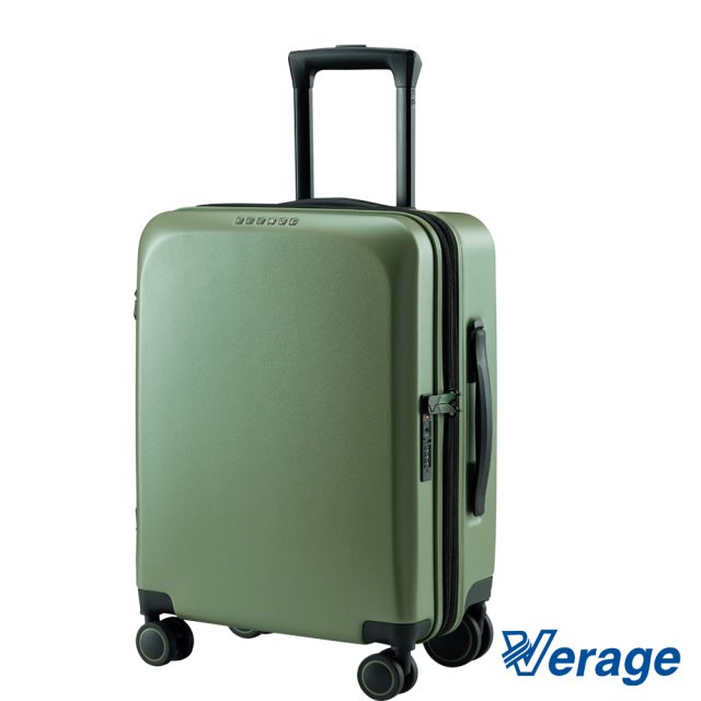 【Verage 維麗杰】19吋閃耀絢亮系列登機箱/行李箱(綠)