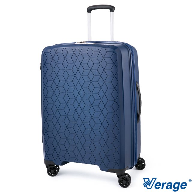 【Verage 維麗杰】25吋鑽石風潮系列旅行箱(藍)