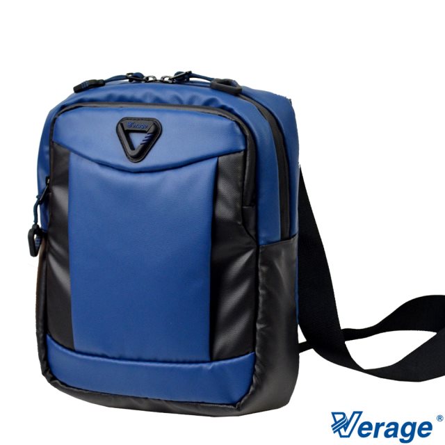 【Verage 維麗杰】RFID防盜時尚側背包(藍)肩包/休閒包