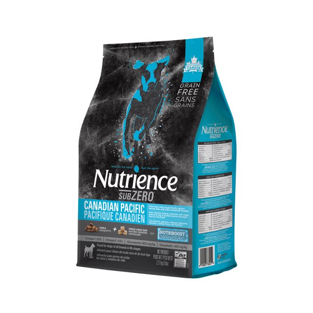 【Nutrience 紐崔斯】 SUBZERO黑鑽頂極無穀犬+凍乾系列-七種魚口味-2.27kg