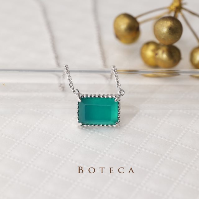 【BOTECA珠寶飾品】18k方格子項鍊｜配件精品