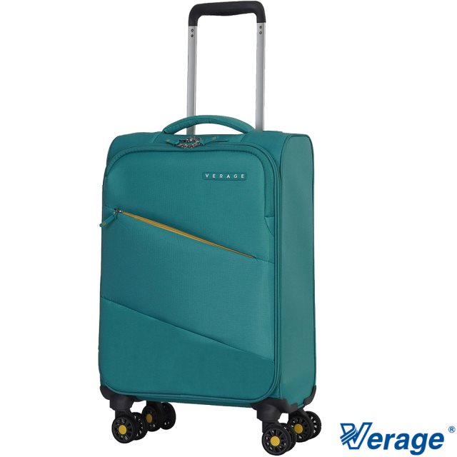 【Verage 維麗杰】 19吋六代極致超輕量登機箱/行李箱(綠)