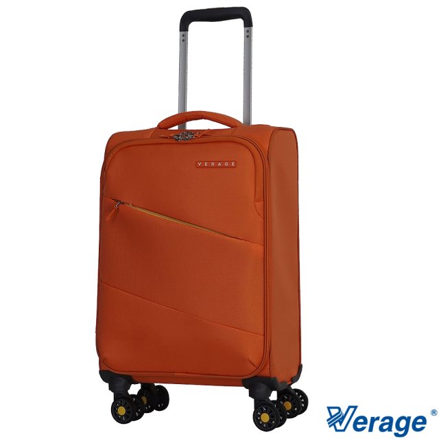 【Verage 維麗杰】 19吋六代極致超輕量登機箱/行李箱(橘)