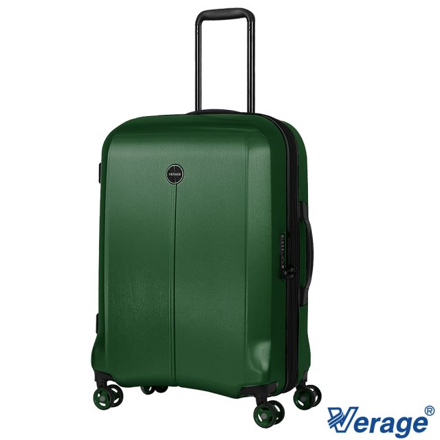 【Verage 維麗杰】24吋休士頓系列旅行箱/行李箱(綠)