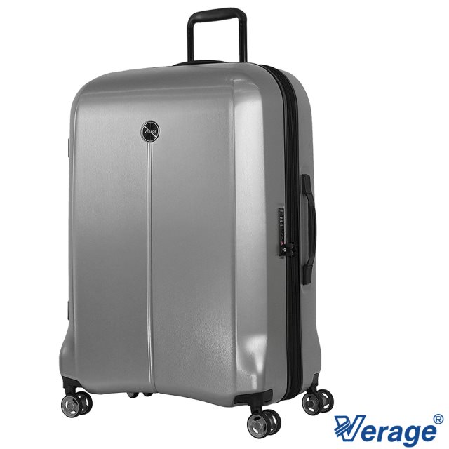 【Verage 維麗杰】28吋休士頓系列旅行箱/行李箱(銀)