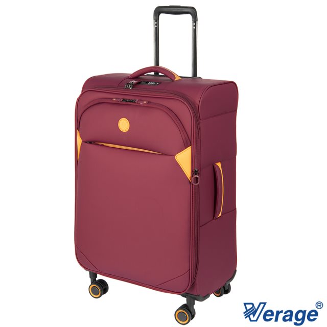 【Verage 維麗杰】 24吋輕量劍橋系列旅行箱/行李箱(波爾多紅)