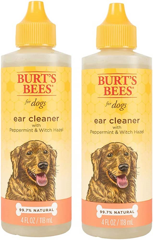【Burt's Bees 小蜜蜂爺爺】金縷梅薄荷 寵物潔耳液 118ml | 2入組
