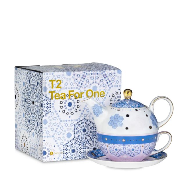 【T2 Tea】Moroccan Tealeidoscope_Tea For One _ 魔幻摩洛哥系列_單人杯壺套組(共2色)