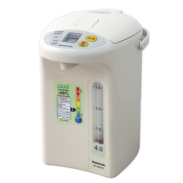【Panasonic國際牌】4公升真空斷熱電熱水瓶 NC-BG4001