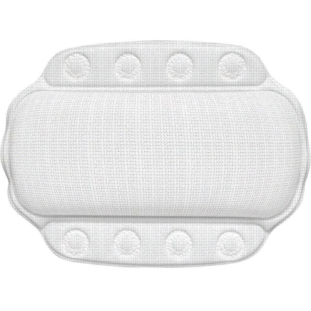 【KELA】吸盤式浴缸頭枕(白32cm)