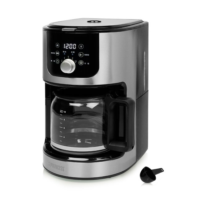 【PRINCESS】1.2L全自動研磨美式咖啡機 246015