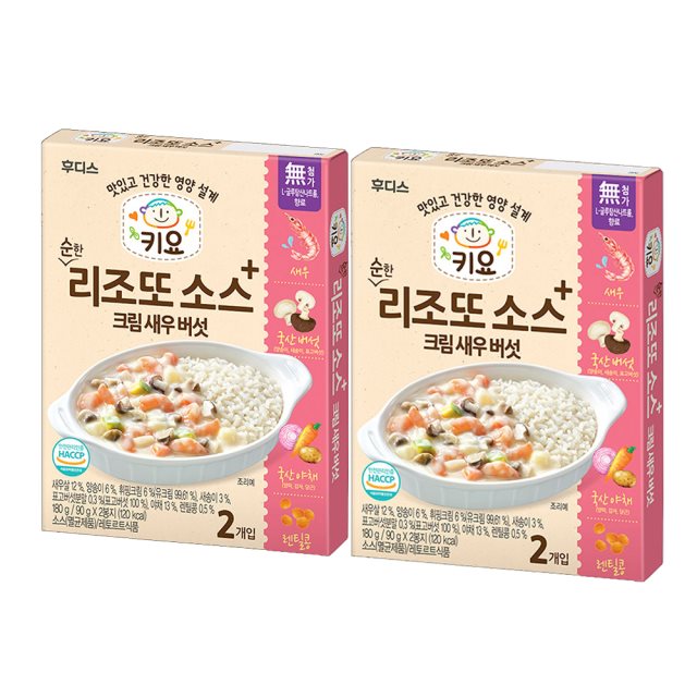 【韓國ILDONG FOODIS】 日東 海鮮蘑菇奶油燴飯醬 2入組