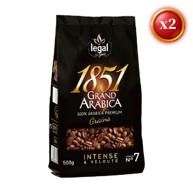 【樂家咖啡】經典1851咖啡豆500g(2包組)