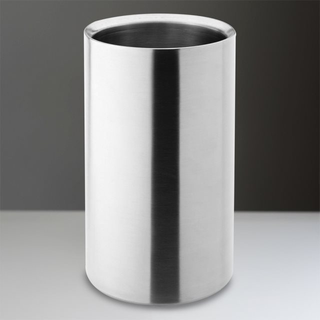 【Utopia】雙層不鏽鋼保冷冰桶(銀) | 冰酒桶 冰鎮桶 保冰桶