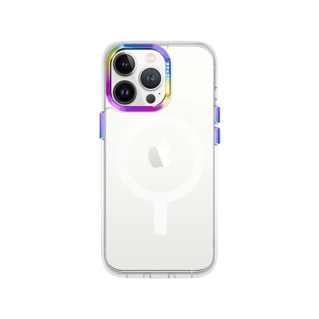 DEVILCASE 惡魔手機殼 iPhone 13 Pro 磁吸款透明標準版 彩鈦 [北都]