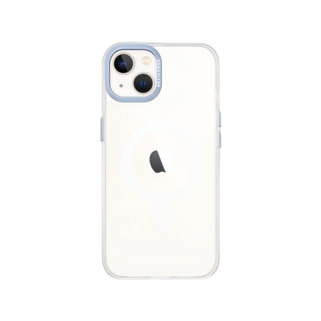 DEVILCASE 惡魔手機殼 iPhone 14 Plus 磁吸款透明標準版 天峰藍 [北都]